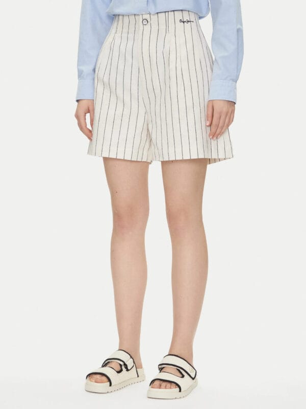 Pepe Jeans dámské pruhované šortky Henar - XS (808)