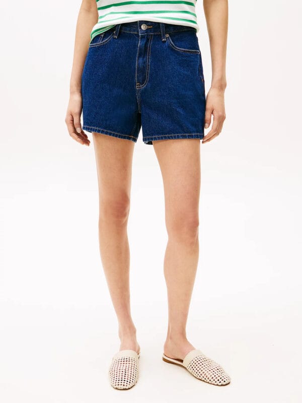 Tommy Hilfiger dámské modré šortky  - 32/NI (1A4)