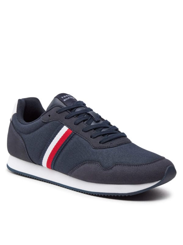 Tommy Hilfiger pánské tmavě modré tenisky - 46 (DW5)