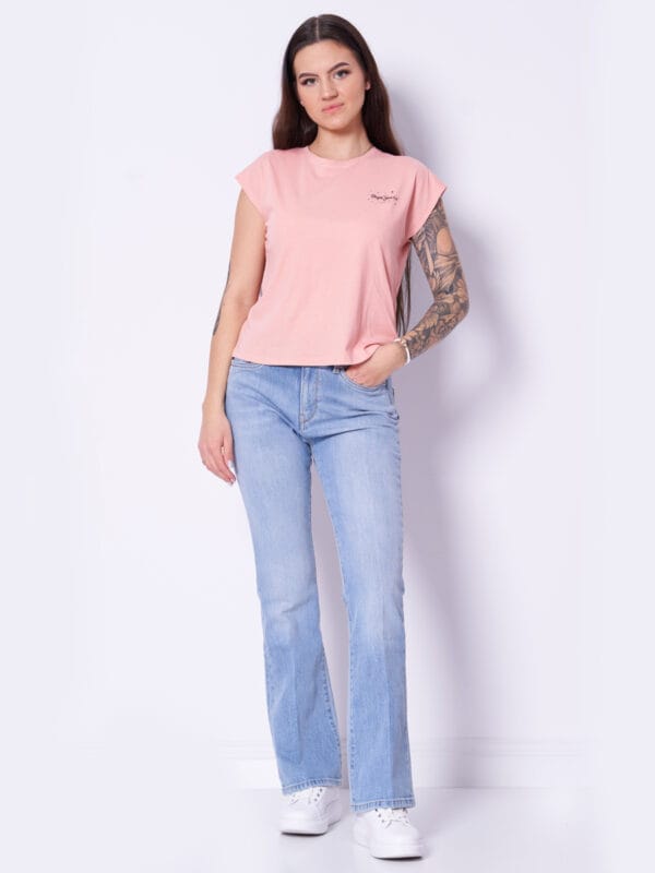 Pepe Jeans dámské meruňkové tričko Lorena - XS (316)