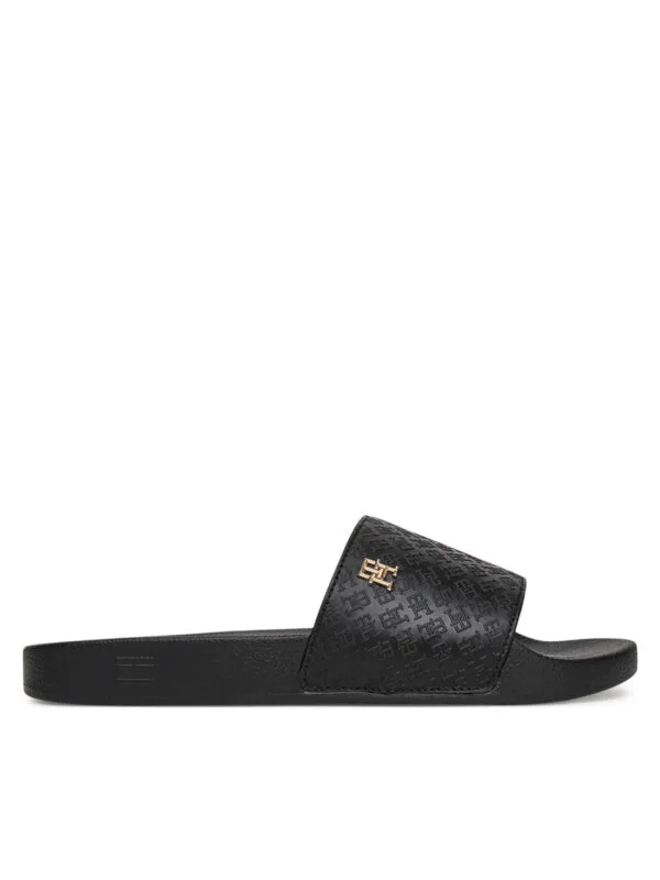 Tommy Hilfiger dámské černé pantofle - 41 (BDS)