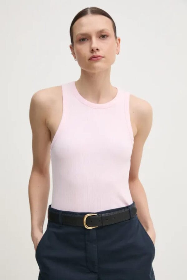Tommy Hilfiger dámské růžové tílko - XS (TOG)