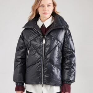 19V69 dámská černá bunda W24WJAC92 L