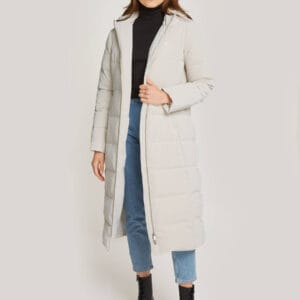 Calvin Klein dámská béžová bunda J20J224106 XL
