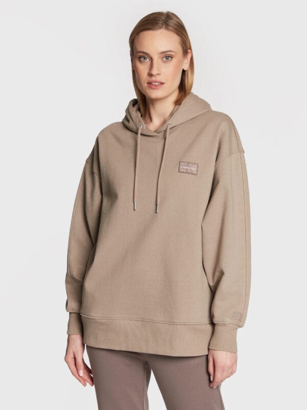 Calvin Klein dámská béžová mikina J20J219754 L