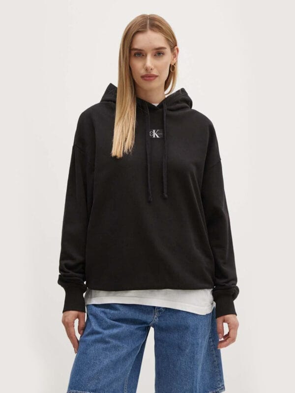 Calvin Klein dámská černá mikina J20J224063 L