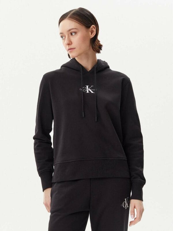 Calvin Klein dámská černá mikina J20J225358 XL