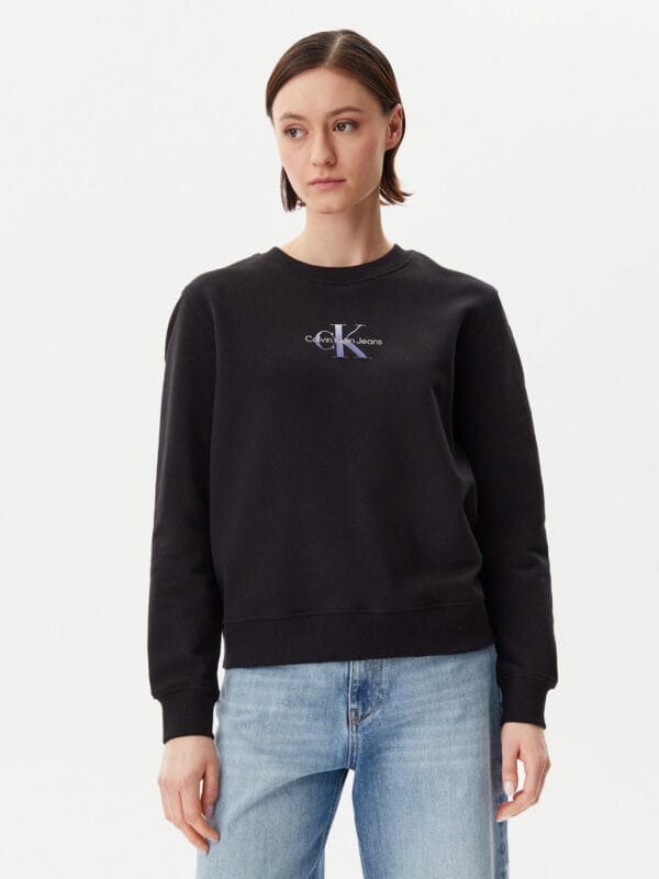 Calvin Klein dámská černá mikina J20J225360 XL