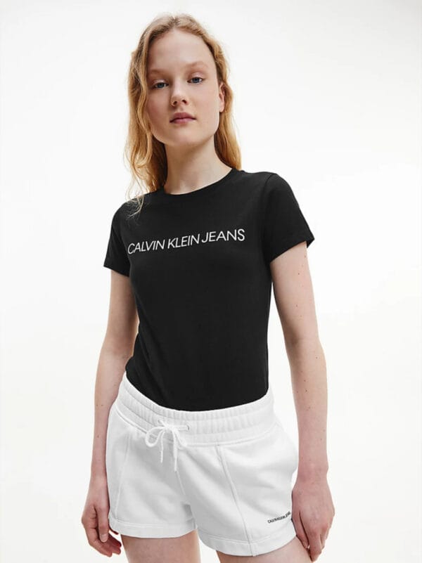 Calvin Klein dámská černá trička 2 pack J20J216466 M