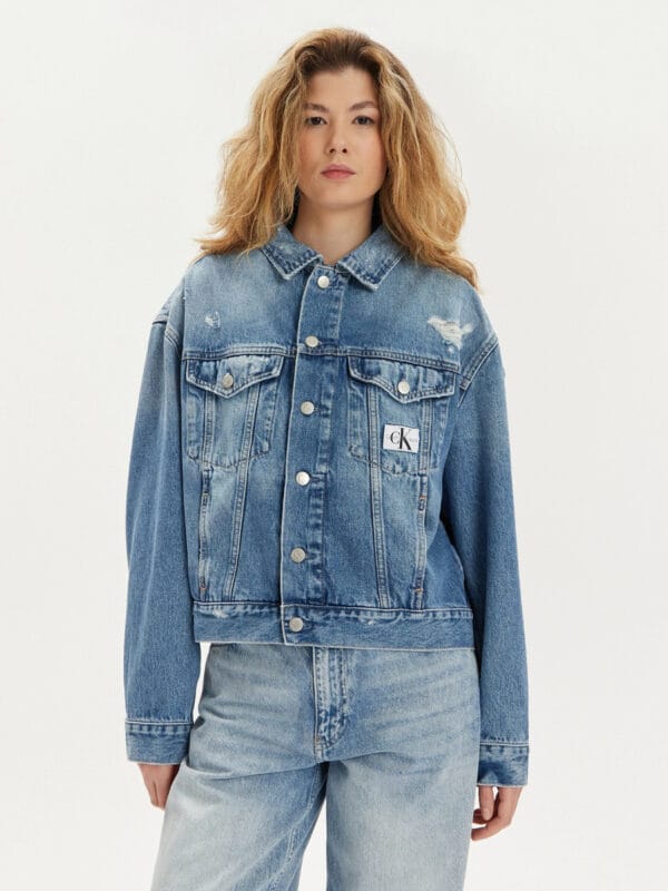 Calvin Klein dámská džínová bunda J20J222787 L