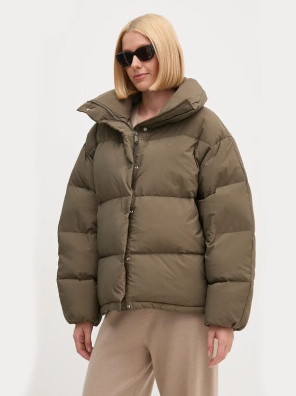 Calvin Klein dámská hnědá bunda J20J224922 M