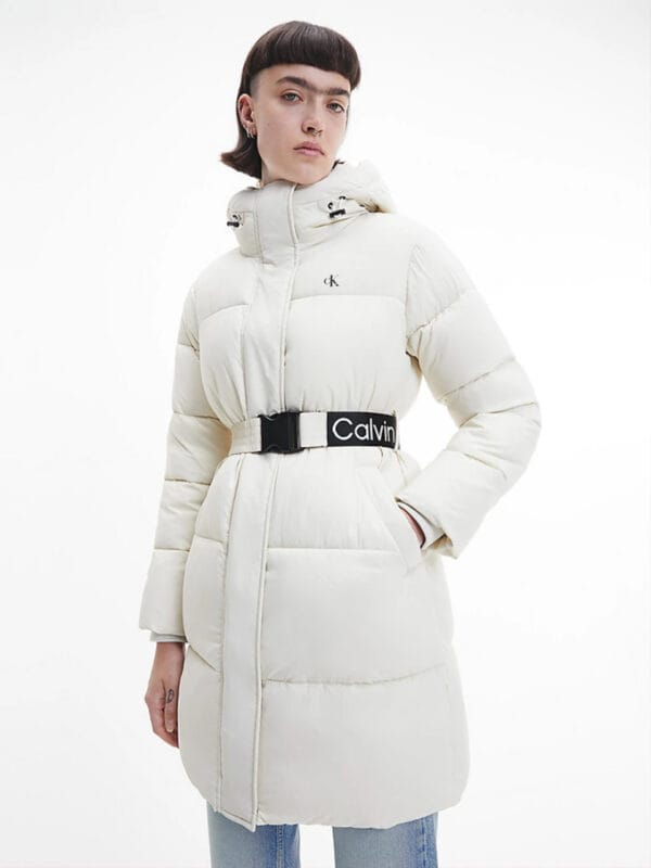 Calvin Klein dámská krémová bunda J20J219829 M