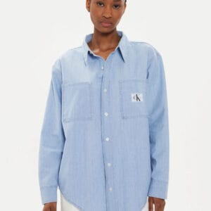 Calvin Klein dámská modrá košile J20J224343 M