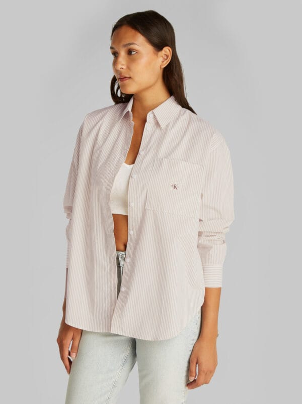 Calvin Klein dámská pruhovaná košile J20J224436 M