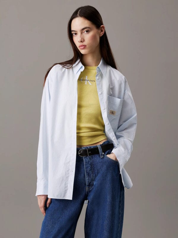 Calvin Klein dámská pruhovaná košile J20J224436 M