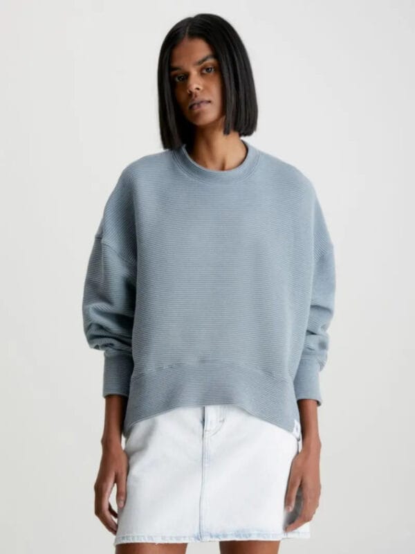 Calvin Klein dámská šedá mikina J20J220704 L