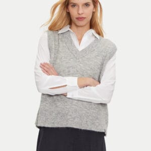 Calvin Klein dámská šedá vesta J20J224637 M