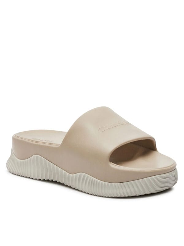 Calvin Klein dámské béžové pantofle HW0HW01973 41