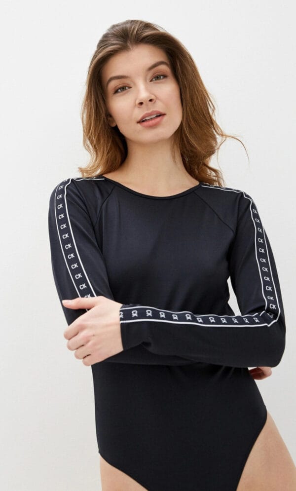 Calvin Klein dámské černé jednodílné plavky KW0KW00992 S