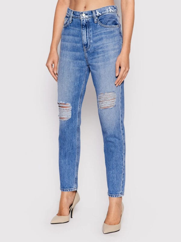 Calvin Klein dámské modré džíny J20J217827 32/NI