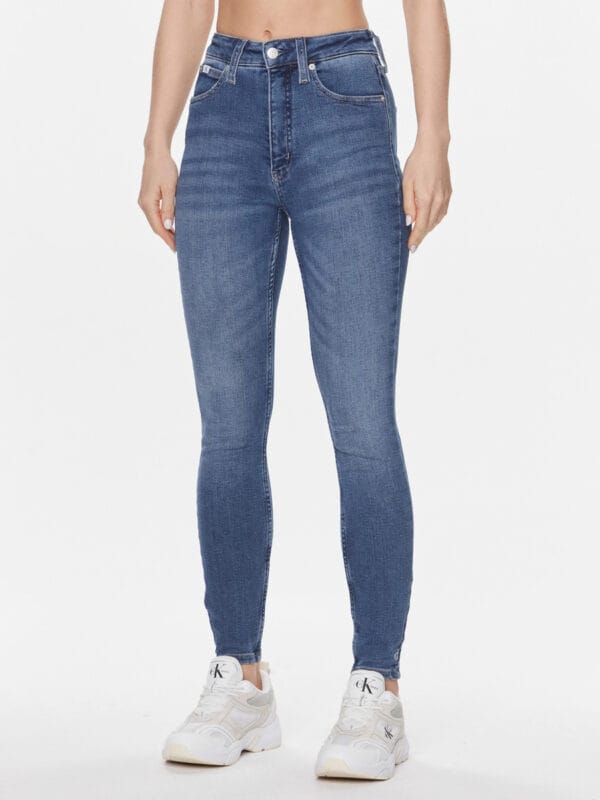 Calvin Klein dámské modré džíny J20J222144 31/NI