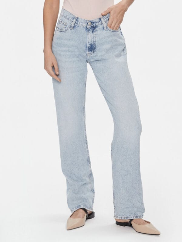Calvin Klein dámské modré džíny J20J223302 30/32