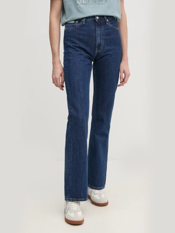 Calvin Klein dámské modré džíny J20J224524 31/30