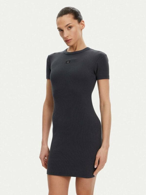 Calvin Klein dámské šedé šaty J20J225265 L