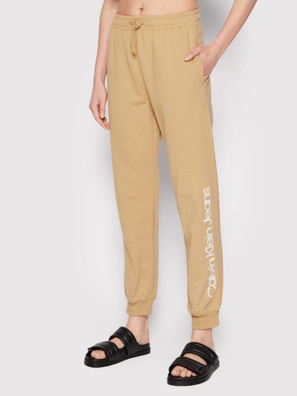 Calvin Klein dámské světle hnědé tepláky J20J218703 L