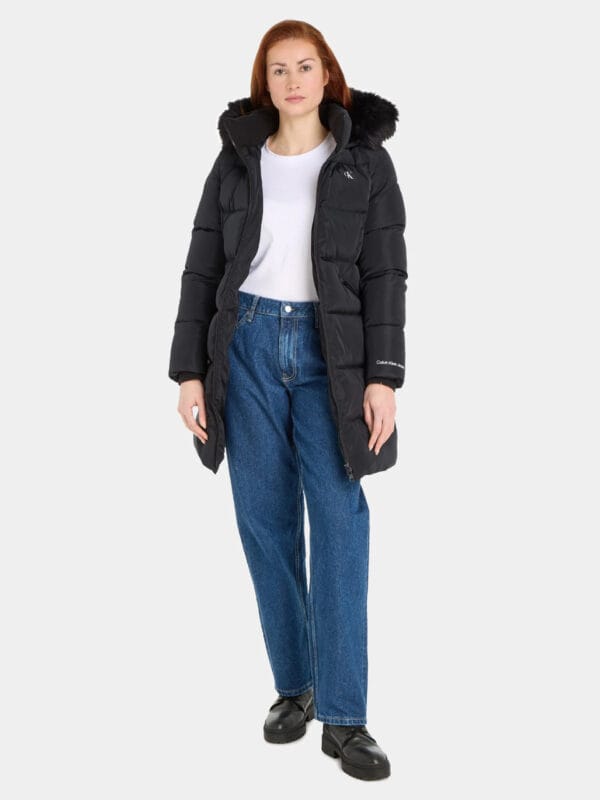 Calvin Klein dámský černý kabát J20J221890 L