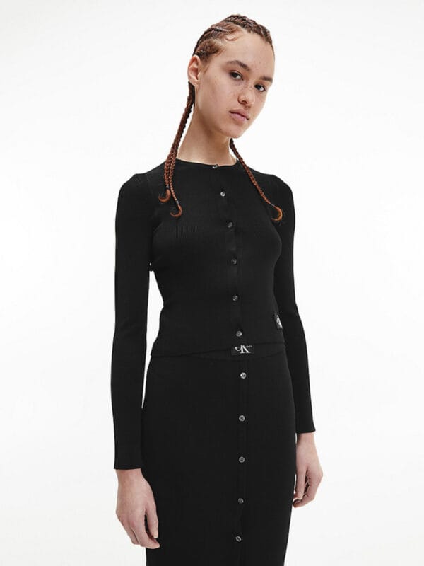 Calvin Klein dámský černý svetr J20J218179 L