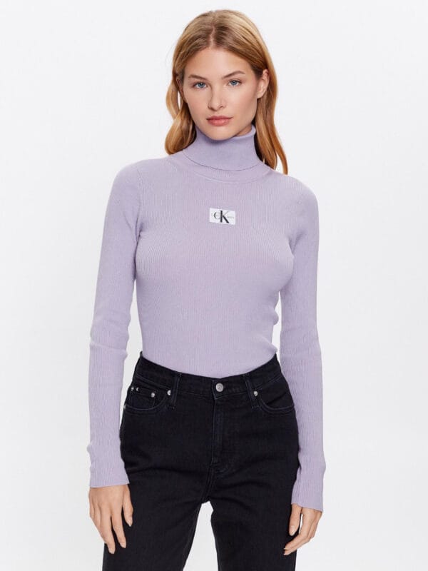 Calvin Klein dámský fialový rolák J20J221688 L