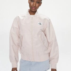 Calvin Klein dámský světle růžový bomber J20J223034 L