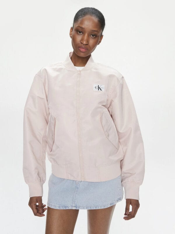 Calvin Klein dámský světle růžový bomber J20J223034 L
