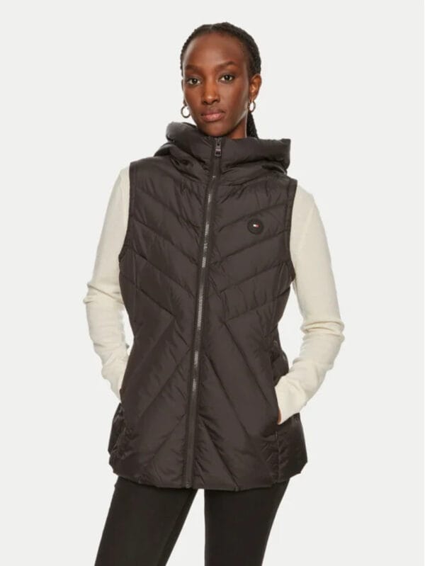 Dámská péřová vesta od Tommy Hilfiger WW0WW42624 XL