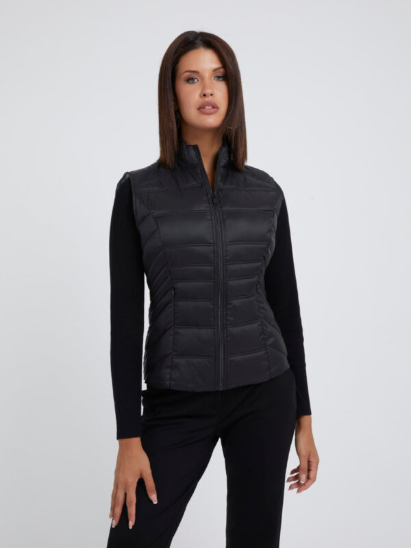Guess dámská černá vesta W3RN53WF5C2 XL