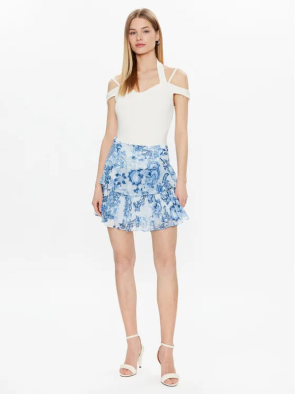 Guess dámská modrá sukně W3GD63WDW52 M
