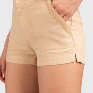 Guess dámské béžové šortky W4RD89WCWA0 XS