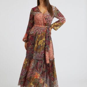 Guess dámské dlouhé šaty W2BK25WEXJ2 S