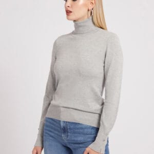 Guess dámský šedý rolák W2BR53Z2V62 L