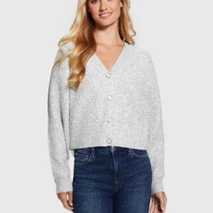 Guess dámský šedý svetr W4BR44Z3J92 M