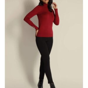 Guess dámský vínový svetr W2BR53Z2V62 XS