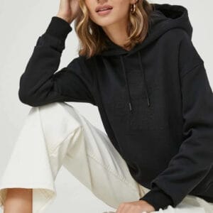 Pepe Jeans černá mikina HARRIET PL581397999 XS