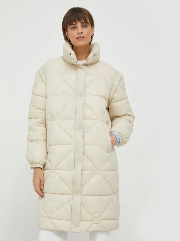 Pepe Jeans dámká krémová bunda PL402285847 XS