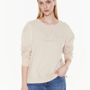 Pepe Jeans dámská béžová Loreta mikina PL581285821 M