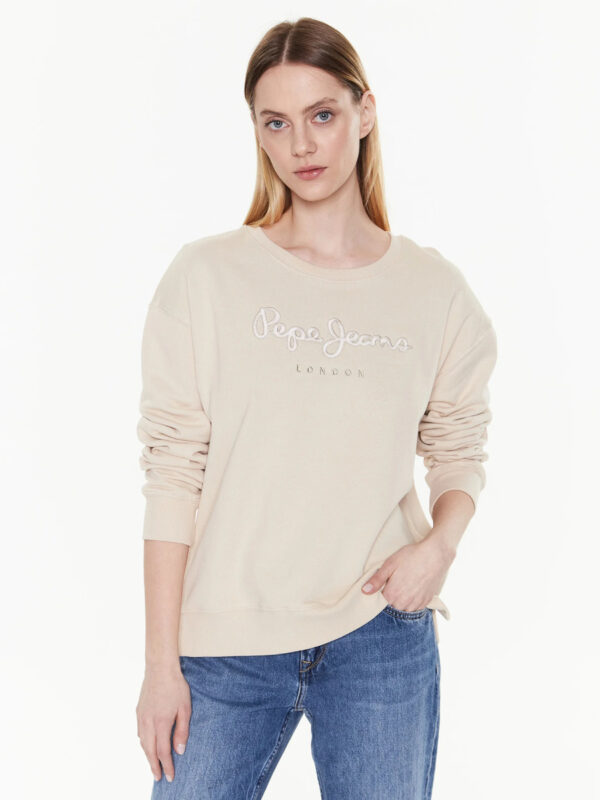 Pepe Jeans dámská béžová Loreta mikina PL581285821 M