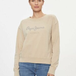 Pepe Jeans dámská béžová mikina Harley PL581402836 XS