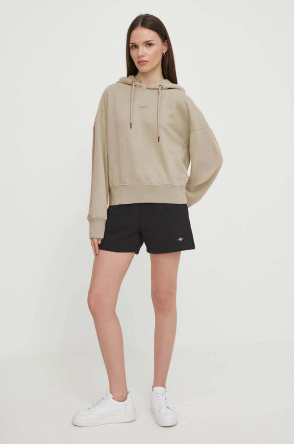 Pepe Jeans dámská béžová mikina PL581439810 XS