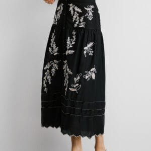 Pepe Jeans dámská černá sukně Epsom PL901216999 XS