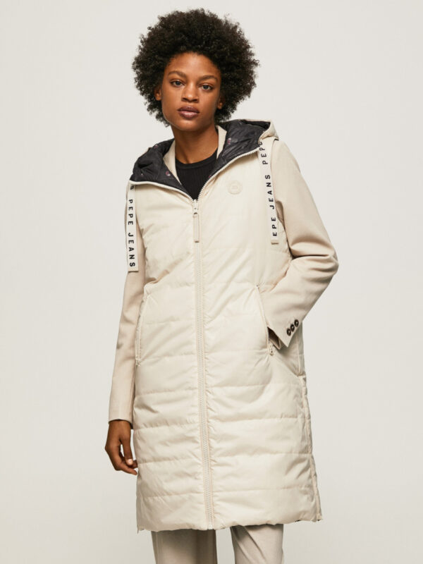 Pepe Jeans dámská černo-béžová Rosen vesta PL4021470AA S